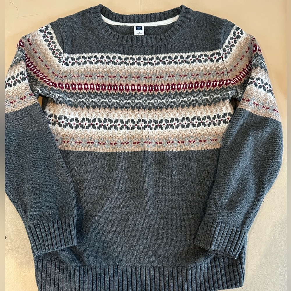 Janie & Jack Fair Aisle Sweater